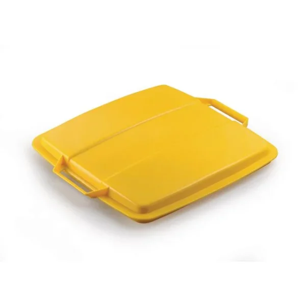 Lokk DURABIN avfallsbeholder 90L gul