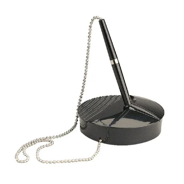 Skrankepenn FELLOWES Kjede sort