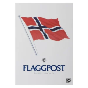 Flaggpost EMO A4 70g 100 blad linjer