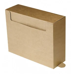 Arkivboks A4 315x95x255mm m/flapp syrefr