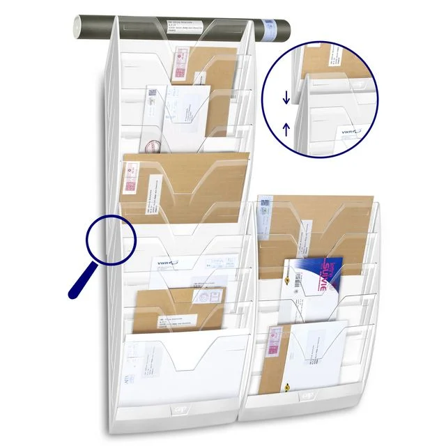 Brosjyrekurv CEP 5 kurver Hvit - Bilde 3