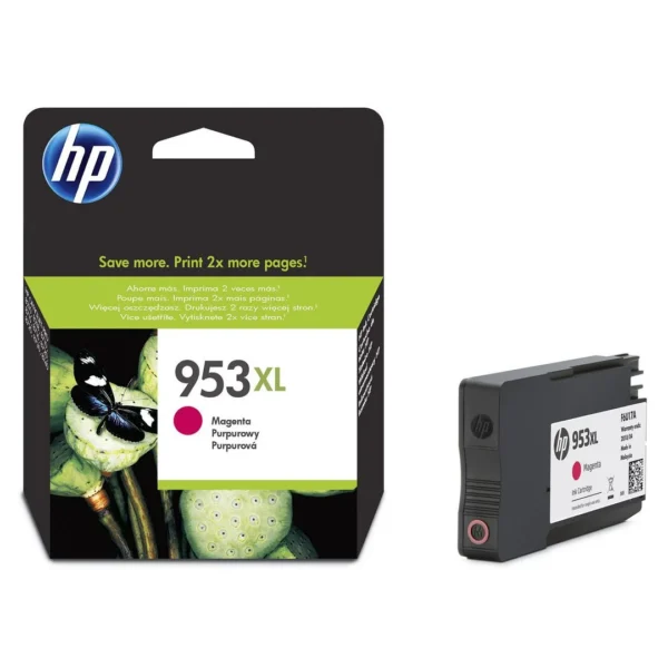 Blekk HP 953XL F6U17AE rød