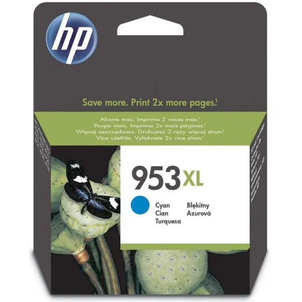 Blekk HP 953XL F6U16AE blå