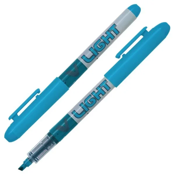 Tekstmarker PILOT V Liquid Light blå