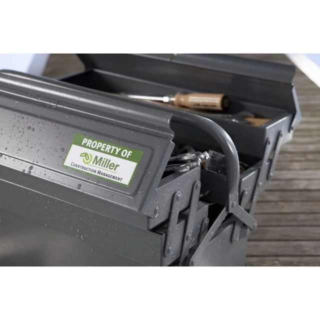 Etikett AVERY polyester 63,5x38,1 (420) - Bilde 2