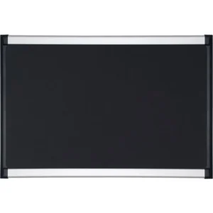 Oppslagstavle BI-OFFICE 90x120cm sort