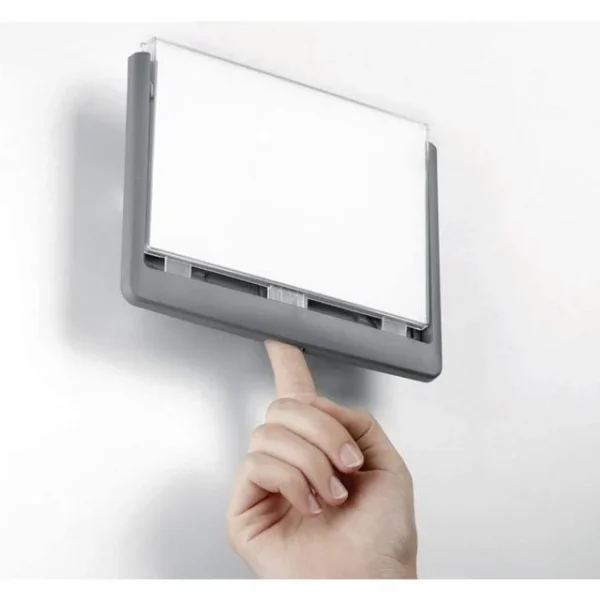 Skiltholder DURABLE 149x52,5mm klikk