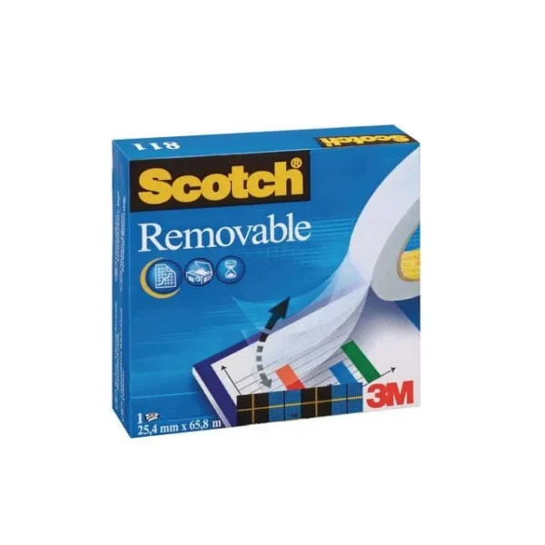 Tape SCOTCH Magic 811 avtagbar 19mmx33m