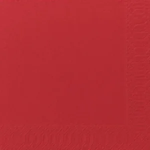 Serviett DUNI 3L 40cm rød (125)