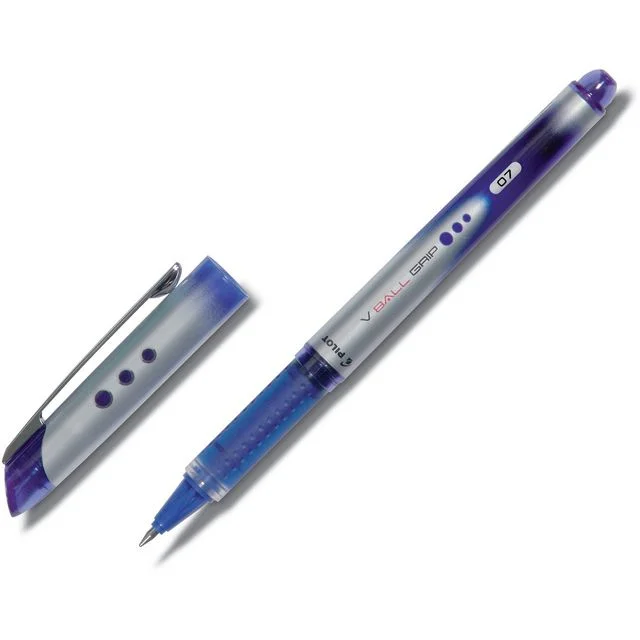 Rollerpenn PILOT V-Ball Grip 0,7mm blå