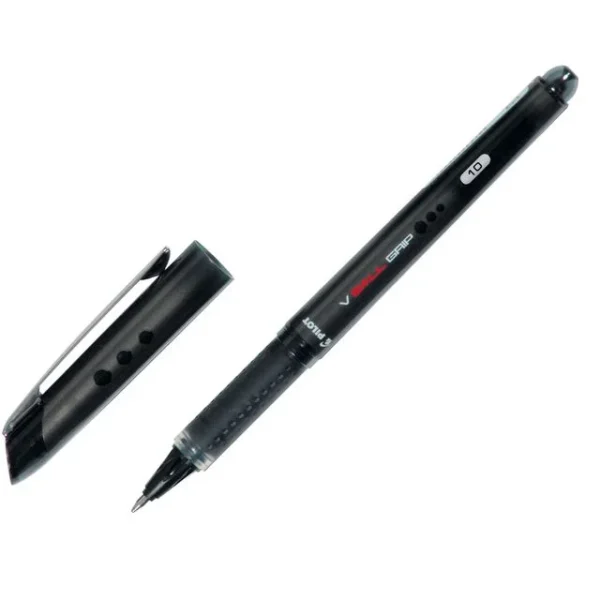 Rollerpenn PILOT V-Ball Grip 1,0mm sort