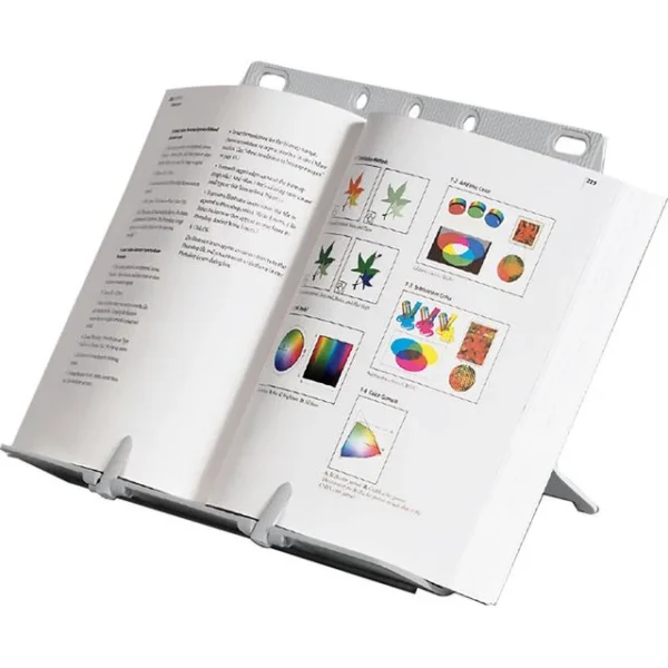 Dokumentholder FELLOWES booklift sølv