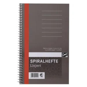 Spiralhefte EMO 10,5x17cm 70g 50bl lin