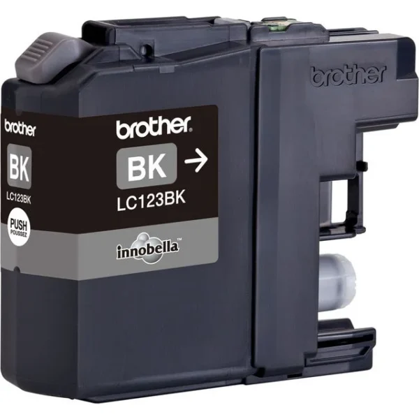 Blekk BROTHER LC123BK sort