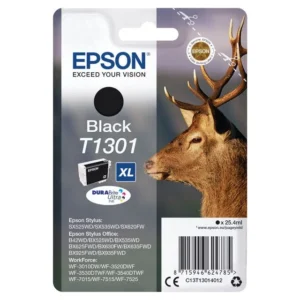 Blekk EPSON T1301 C13T13014022 sort