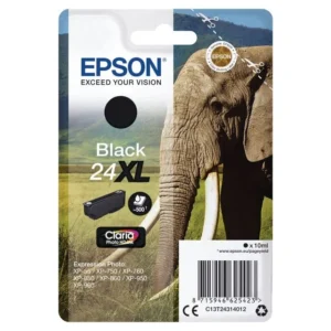 Blekk EPSON 24XL C13T24314022 sort