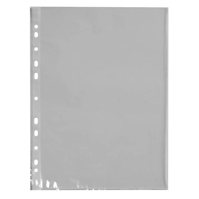 Plastlomme A4 topp glassklar 30my