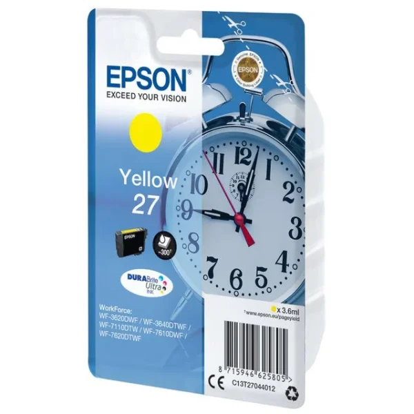 Blekk EPSON 27 C13T27044012 gul
