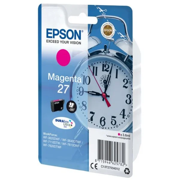Blekk EPSON 27 C13T27034012 magenta