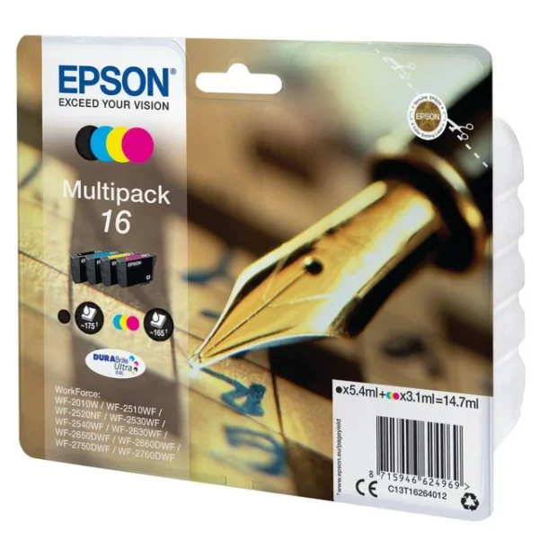 Blekk EPSON 16 C13T16264012 CMYK (4)