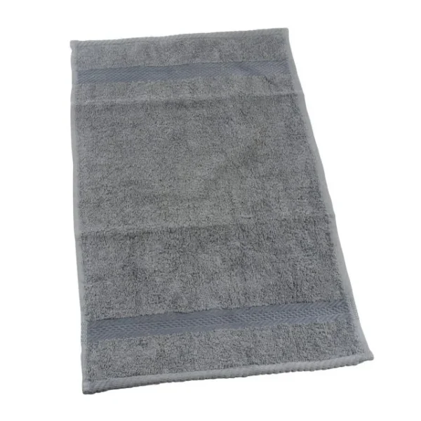 Frottéhåndkle 30x50cm grå
