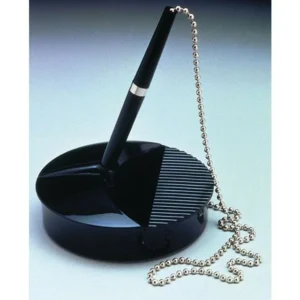 Skrankepenn FELLOWES Kjede sort