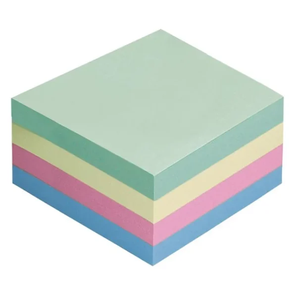 Notatkube INFO 75x75mm pastell