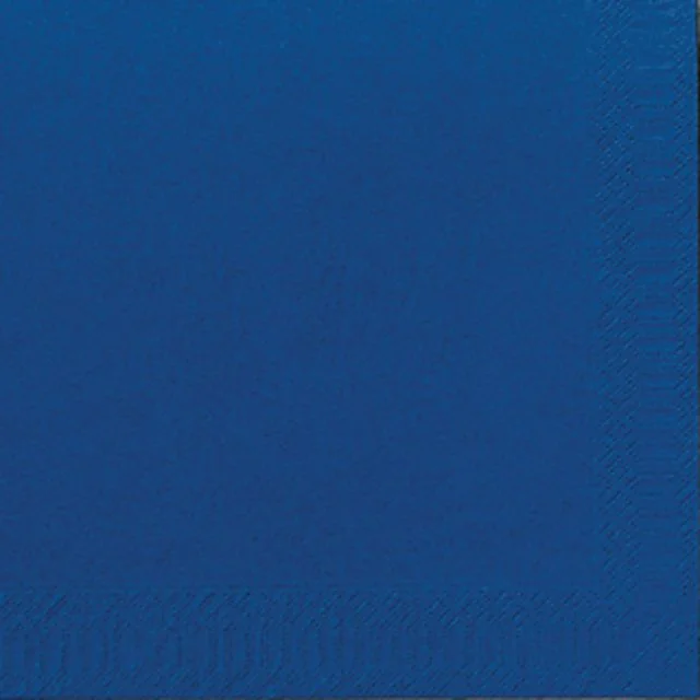 Serviett DUNI 3L 40cm mørk blå (125)