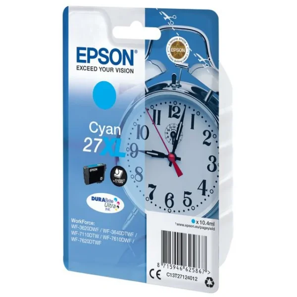 Blekk EPSON T2712 C13T27124012 cyan