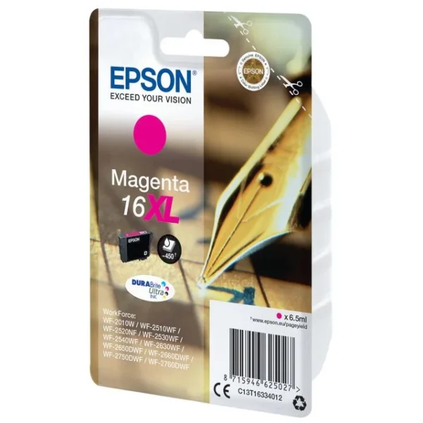 Blekk EPSON 16XL C13T16334012 magenta