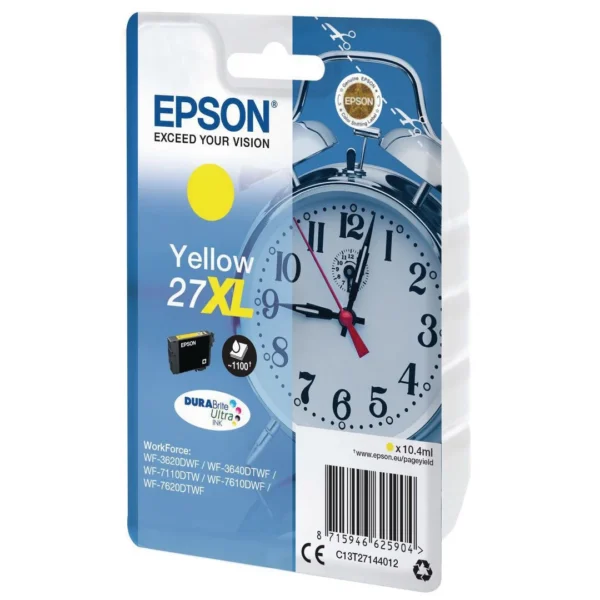 Blekk EPSON T2714 C13T27144012 gul