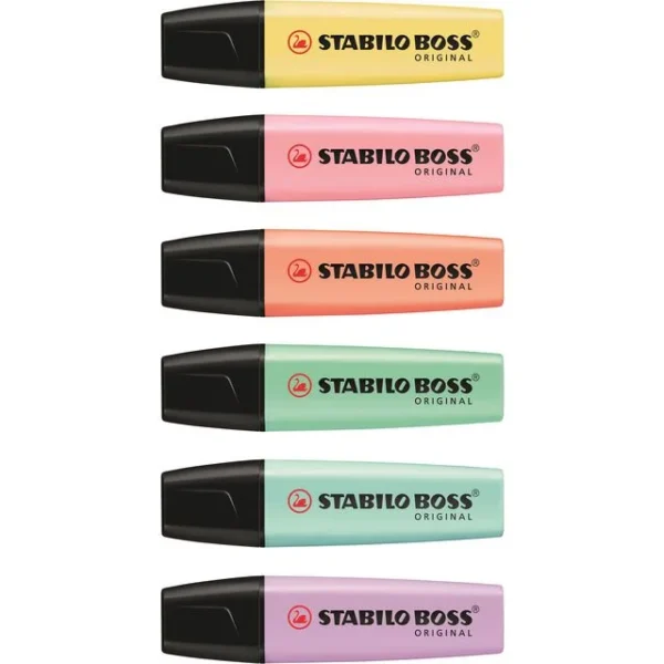 Tekstmarker STABILO Boss pastel (6)