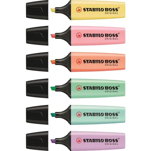 Tekstmarker STABILO Boss pastel (6)