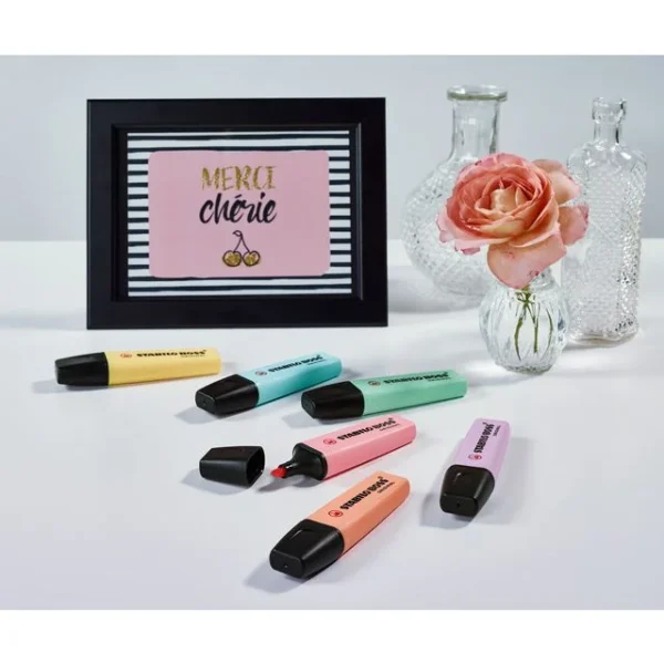 Tekstmarker STABILO Boss pastel (6)