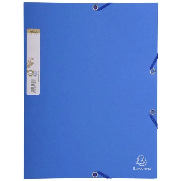 Strikkmappe EXACOMPTA A4 3 kl 380g ass