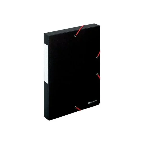 Strikkboks EXACOMPTA 40mm 600g sort