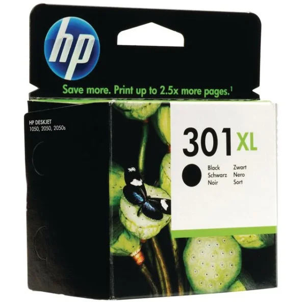 Blekk HP 301XL CH563EE sort