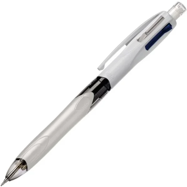 Kulepenn BIC 4 farger 1,0 HB 0,7 sølv