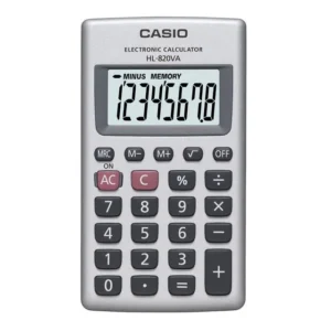 Lommekalkulator CASIO HL-820VA