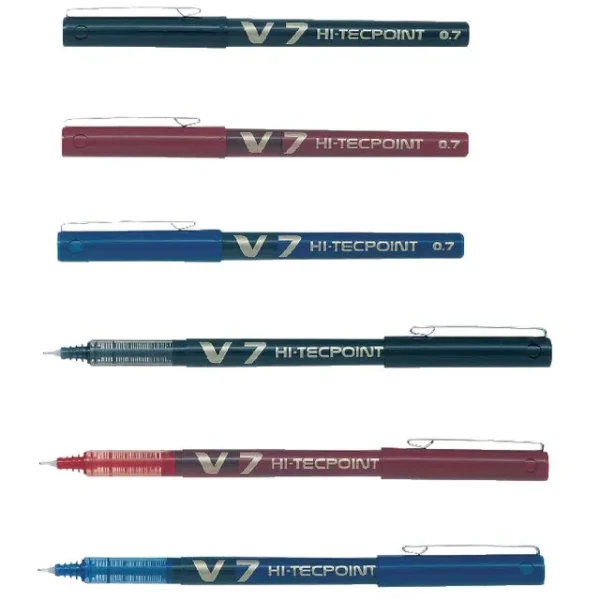 Rollerpenn PILOT Hi-tecpoint V7 blå