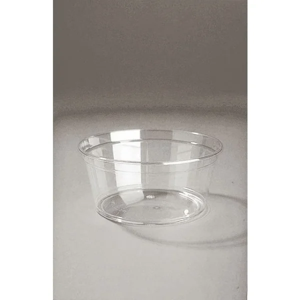 Plastbeger 40ml klar rund PS (2000)