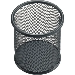 Penneholder HELIT mesh metall sort