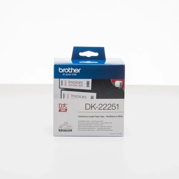 Etikett BROTHER DK-22251 62mmx15,24m