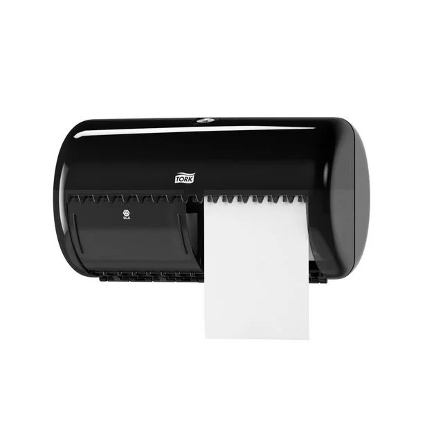 Dispenser TORK Twin toalettpapir T4 sort - Bilde 2