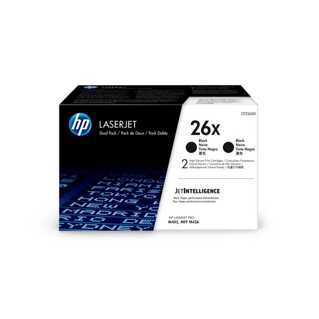 Toner HP CF226XD No 26X Sort (2)