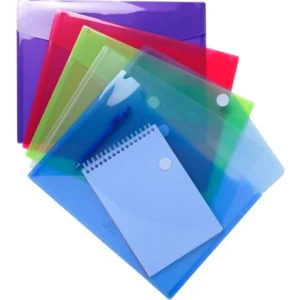 Dokumentmappe EXACOMPTA m/hull A4 ass(5)