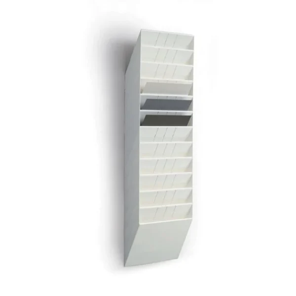 Blanketthylle DURABLE A4 ligg 12rom hvit