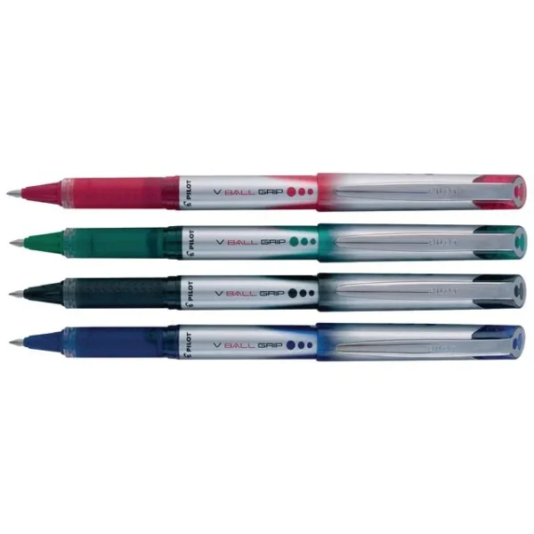 Rollerpenn PILOT V-Ball Grip 1,0mm sort