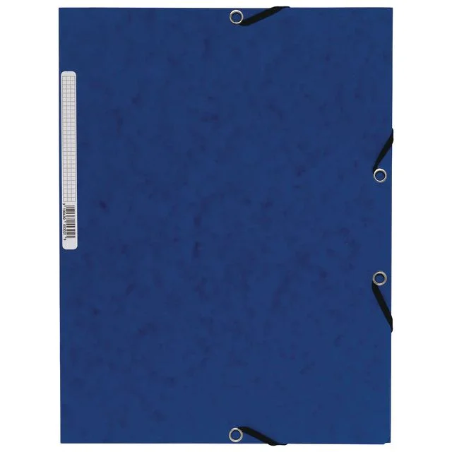 Strikkmappe EXACOMPTA A4 3 kl 355g blå - Bilde 4