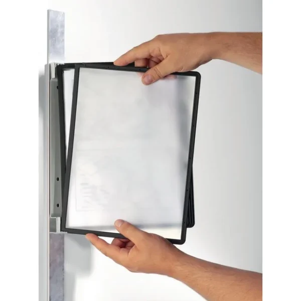 Veggstativ VARIO Magnet 5 lommer sort